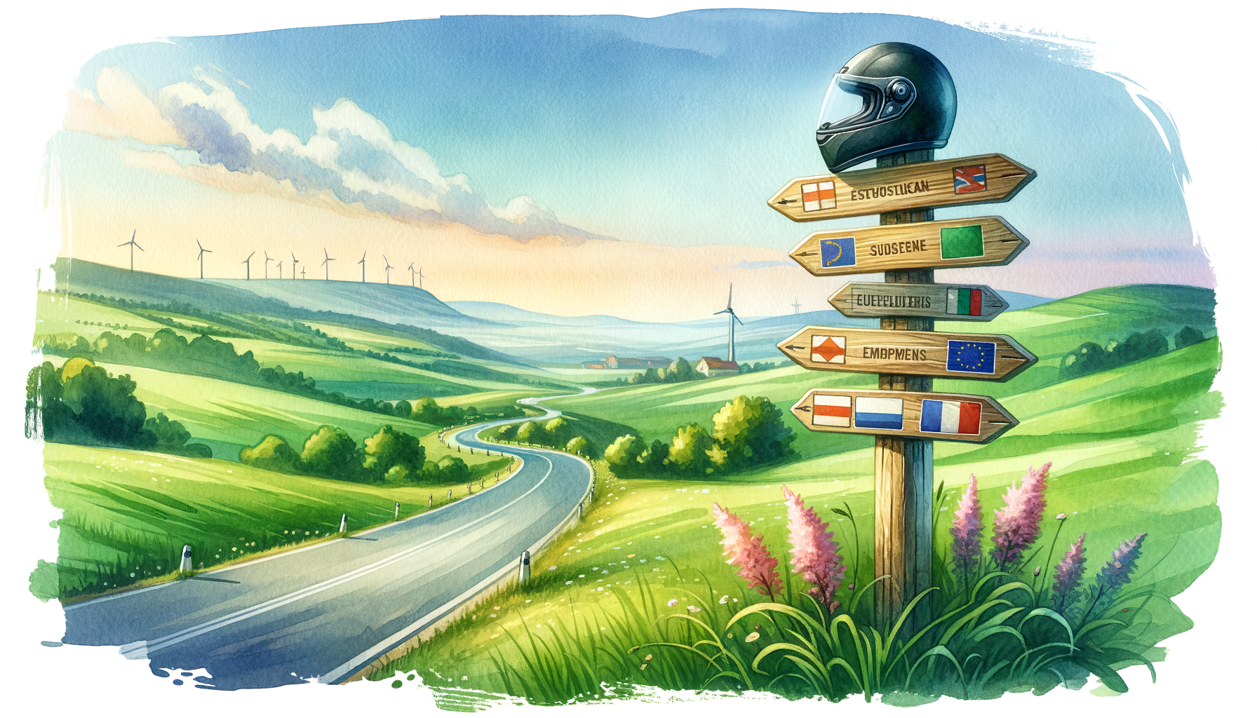 Как путешествовать на мотоцикле из России в Европу в 2025 году: маршруты, визы и советы