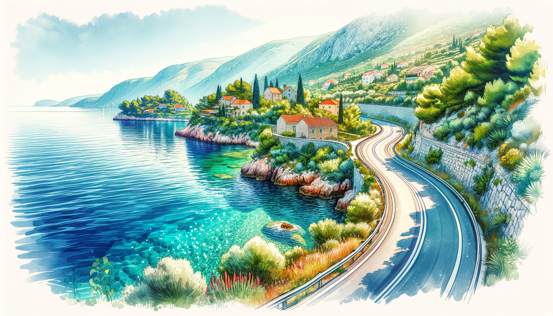 Майское автомобильное путешествие по скрытым сокровищам Адриатического побережья