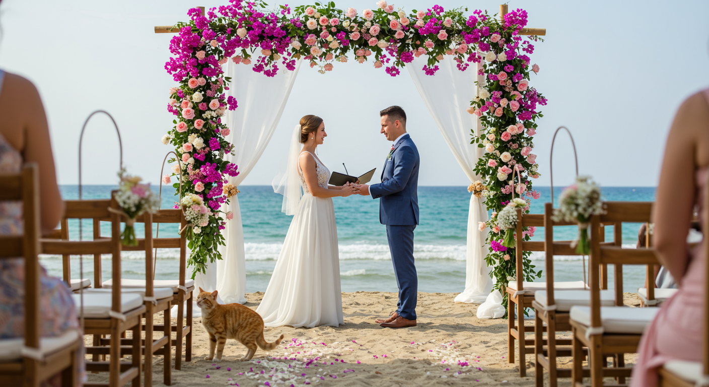 Идеальные места для свадьбы за границей летом 2025: от шикарных вилл до тропических пляжей