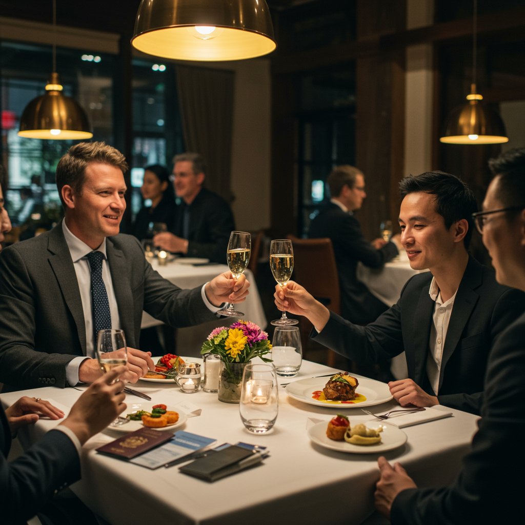 Глобальная трапеза: искусство деловых ужинов, которое спасет ваши международные контракты